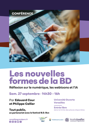 affiche conférence BD