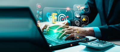 business people use SEO tools, Unlocking online potential. Boost visibility, attract organic traffic, and dominate search engine rankings with strategic optimization techniques. digital marketing