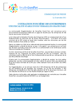 Microsoft Word - CP_politique CFE_VGP.doc