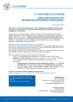 INFORMATION PRESSE