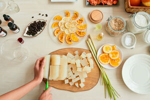 Homemade sopa making process