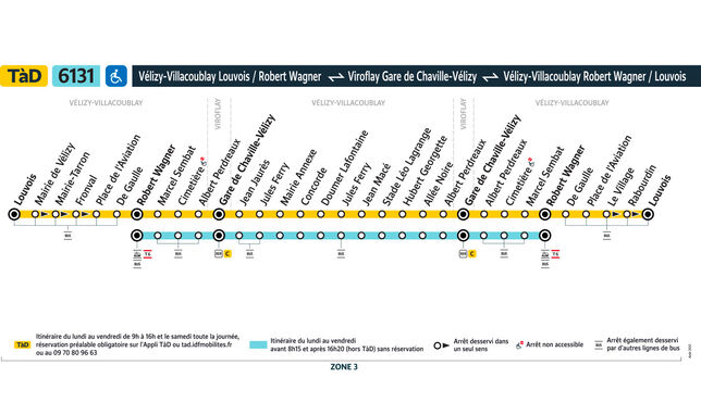 Ligne de bus 31, réservez votre bus, il vient vous chercher ...