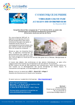 INFORMATION PRESSE