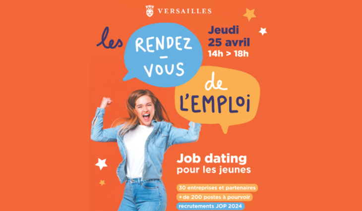Job-dating spécial JEUNES à Versailles (1/1)