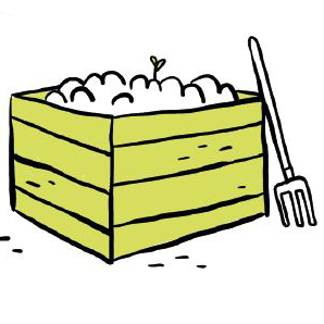 Illustration de Composter ses biodéchets